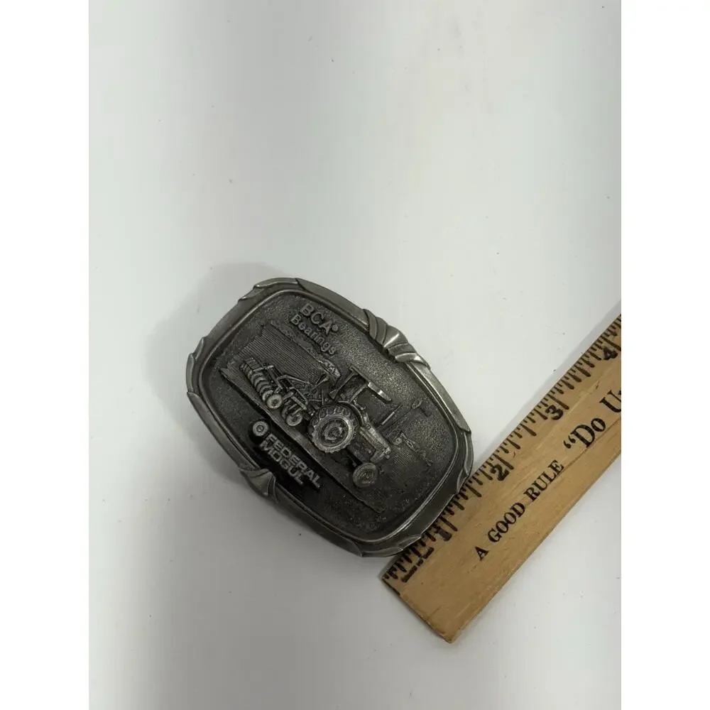 Great American Buckle Co BCA Bearings Federal Mogul Made‎ in USA Belt Buckle